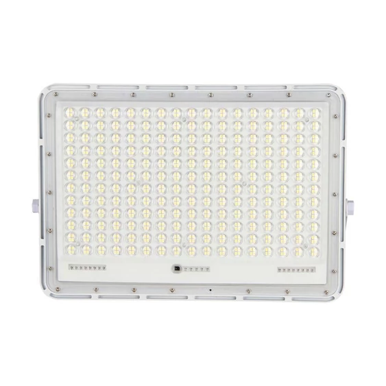 White LED 30W solar floodlight, 20000mAh battery, 4000K, IP65