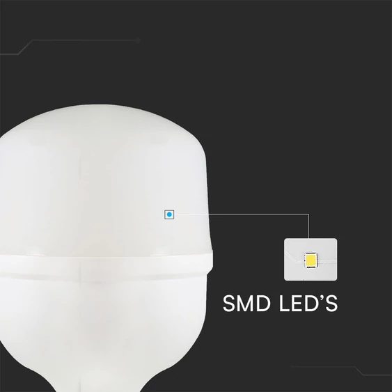 V-TAC 20W E27 hideg fehér T80 LED égő - SKU 23569