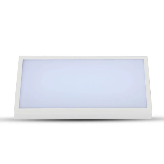 V-TAC Landscape 20W kültéri fali LED lámpa hideg fehér, fehér házzal, 100 Lm/W - SKU 6818