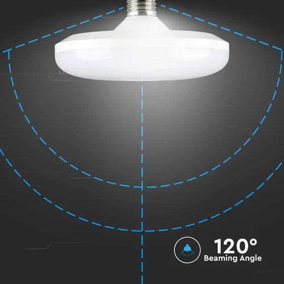 V-TAC 24W E27 természetes fehér LED UFO égő - SKU 217