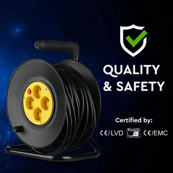 Cable Reel ( 3G 1.5MM 2 X 25M) Polybag With Label