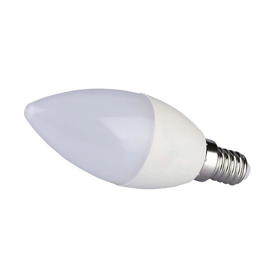 V-TAC 2.9W E14 természetes fehér C37 LED gyertya égő - SKU 2985