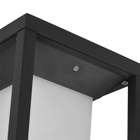 V-TAC 2W napelemes fali LED lámpa, IP65, meleg fehér - SKU 784