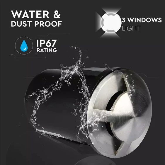 MR16 Underground Fitting 12V Three Window