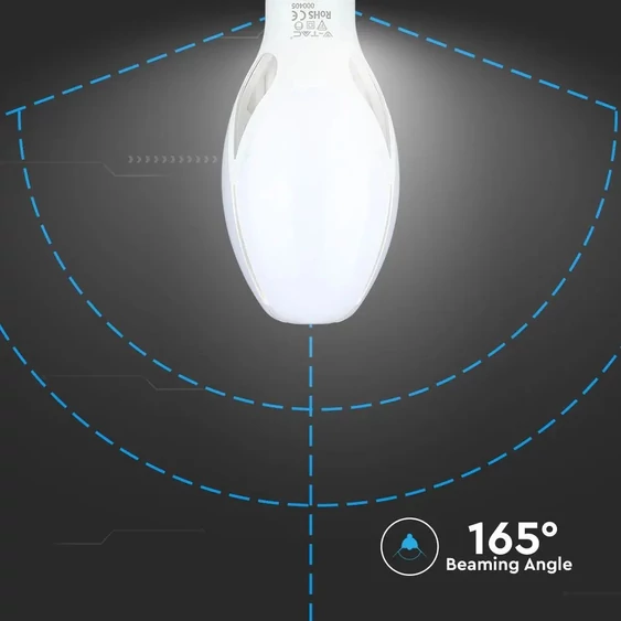 V-TAC 36W E27 hideg fehér LED égő - SKU 285