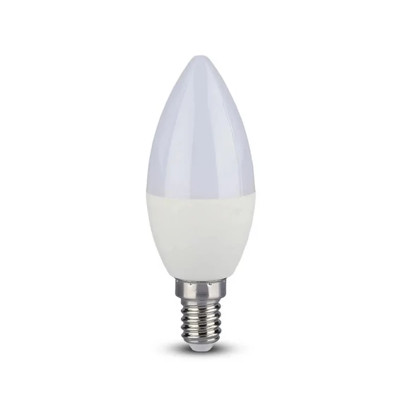 V-TAC 3.5W E14 RGB+meleg fehér dimmelhető LED gyertya égő - SKU 2769