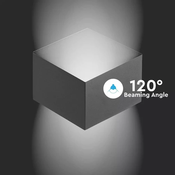 3W Wall Lamp With Bridglux Chip Black Body  4000K