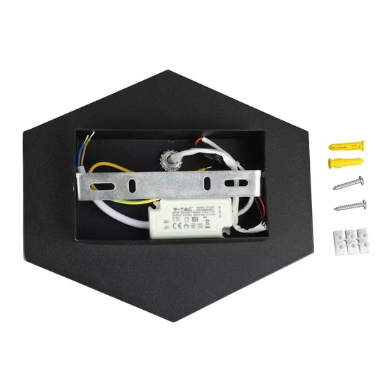 3W Wall Lamp With Bridglux Chip Black Body  4000K