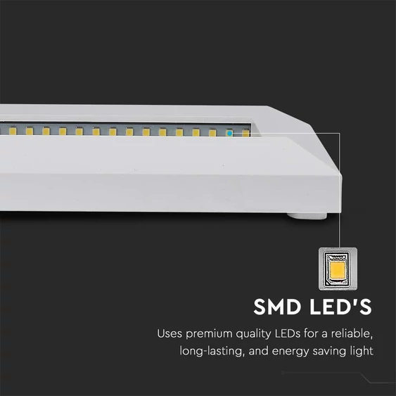 V-TAC 3W fehér LED lépcsővilágítás, IP65, természetes fehér - SKU 211326