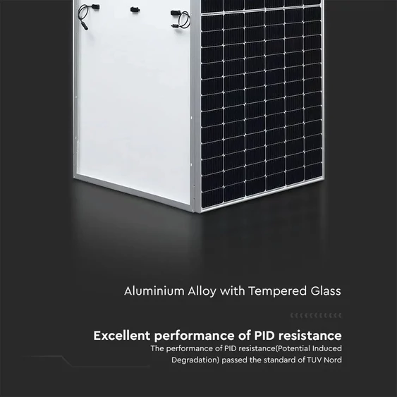 V-TAC 450W Mono félcellás szolár panel, napelem, 2094x1038x35mm - SKU 11353