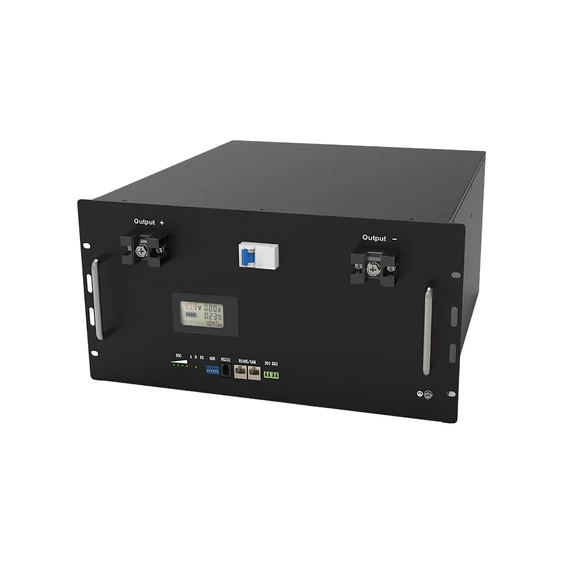 V-TAC 48V 9.6 kWh rack szekrénybe szerelhető bővíthető, állványos napelem akkumulátor - SKU 11523