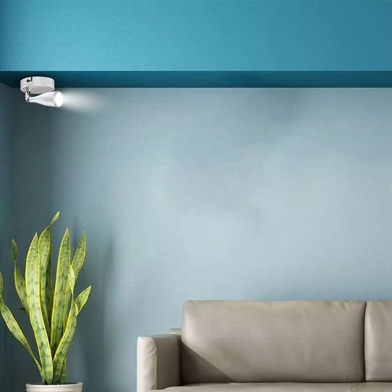 V-TAC 4.5W beltéri fehér fali LED lámpa meleg fehér - SKU 8262