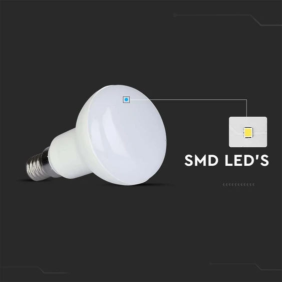 V-TAC 4.8W E14 meleg fehér R50 LED égő - SKU 23894