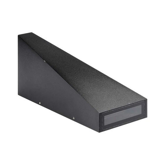 V-TAC 4W kültéri, fekete, fali LED lámpa természetes fehér - SKU 218298