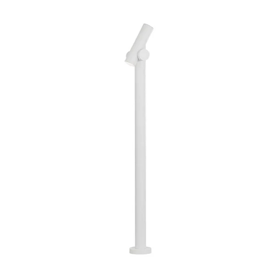 V-TAC 4W LED állólámpa állítható fejjel, 100 cm fehér házzal, meleg fehér - SKU 10476