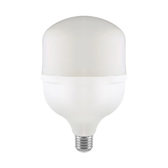 V-TAC 50W E27 hideg fehér T140 LED égő + E27-E40 foglalatadapter - SKU 23575