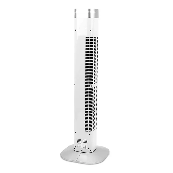 55W LED Tower Fan With Temperature Display And Remote Contrel 36 Inch White
