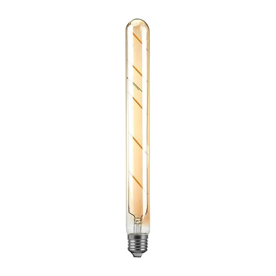 V-TAC 5W borostyán E27 filament T30 LED égő, 2200K, 100 Lm/W - SKU 217142