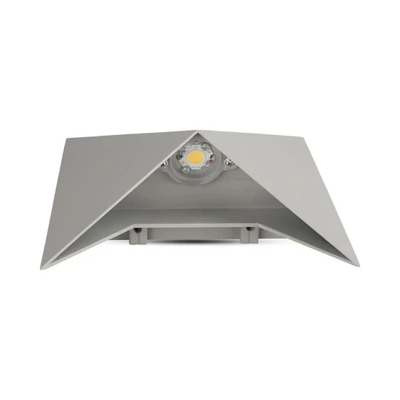 5W LED Wall Light Grey Body IP65 3000K