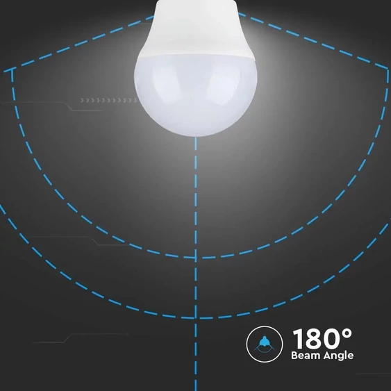 V-TAC 6.5W E27 természetes fehér LED égő - SKU 21867