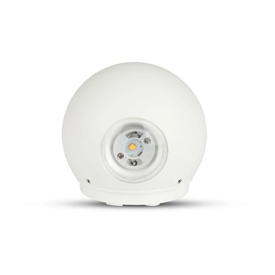 V-TAC 6W kültéri, fehér, fali LED lámpa természetes fehér - SKU 8302