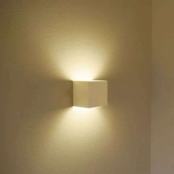 5W Wall Lamp With Bridglux Chip White Body Square IP65 3000K