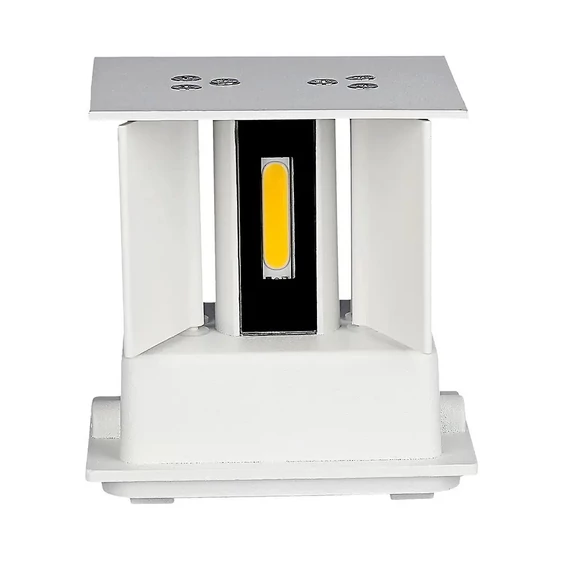 5W Wall Lamp With Bridglux Chip White Body Square IP65 3000K