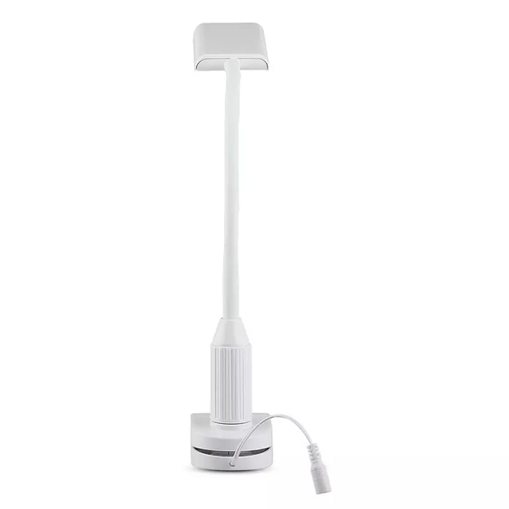 V-TAC 7W asztalra csíptethető LED lámpa, meleg fehér - SKU 8672