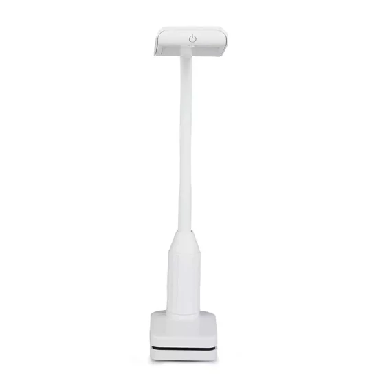 V-TAC 7W asztalra csíptethető LED lámpa, meleg fehér - SKU 8672