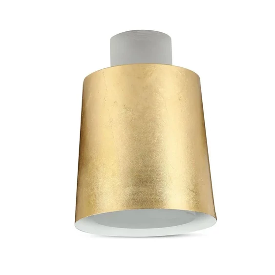 7W Led Pendant Light (Acrylic) - Gold Lamp Shade  120*190mm 3000K