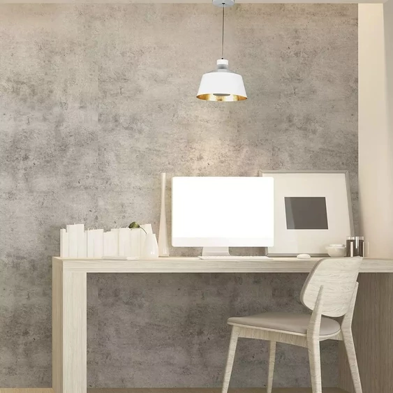 7W Led Pendant Light (Acrylic) - White Lamp Shade  250*190mm 3000K