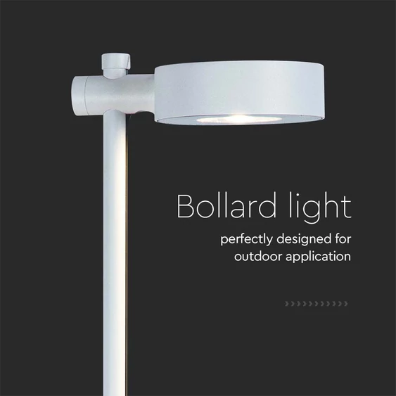 LED White 7W Bollard 2in1, 4000K, IP65