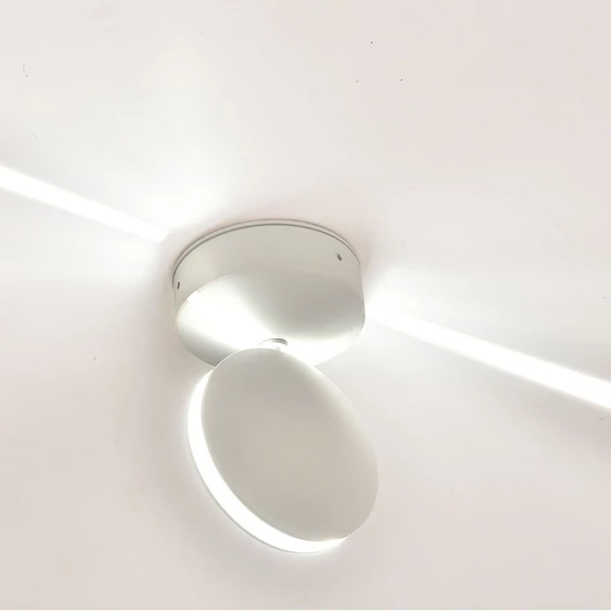 7W LED Wall Light White Body 4000K IP65