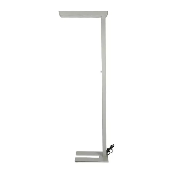 V-TAC 80W ezüst LED dimmelhető állólámpa, természetes fehér - SKU 8523