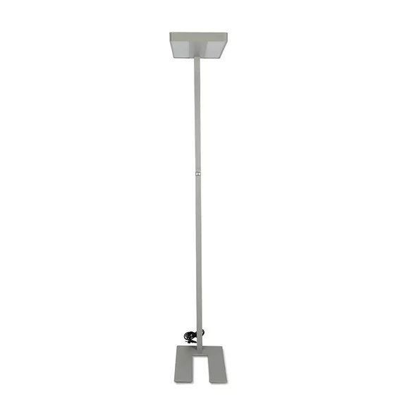 V-TAC 80W ezüst LED dimmelhető állólámpa, természetes fehér - SKU 8523