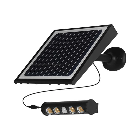 8in1 LED solar lamp with motion sensor, 6000K