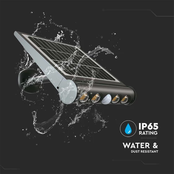 8in1 LED solar lamp with motion sensor, 4000K