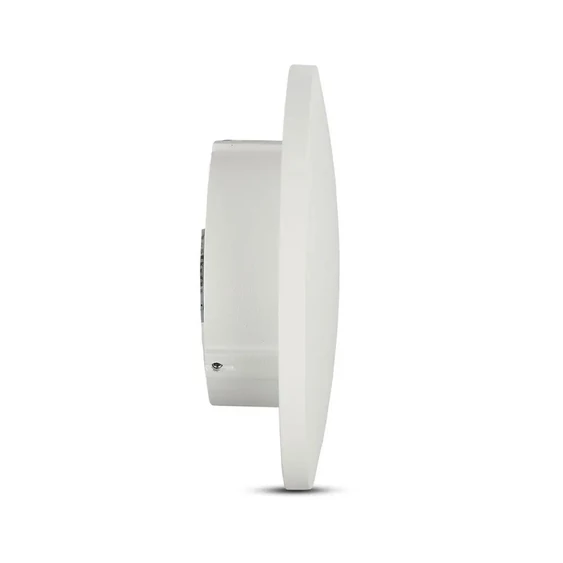 9W Wall Lamp White Body Round IP65 4000K