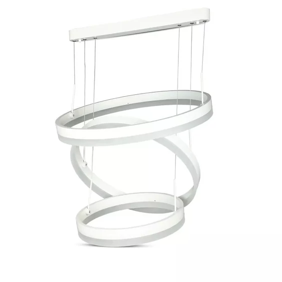 92W Soft Light Chandelier Dimmable White 3000K