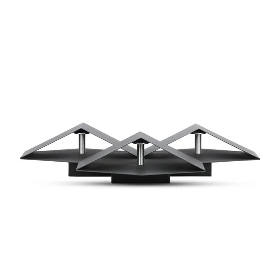 9W LED Wall Light Black Body 3000K IP20