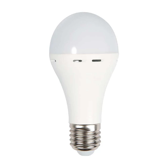 LED Bulb - 9W E27 A70 LED bulb with emergency battery, 4000K