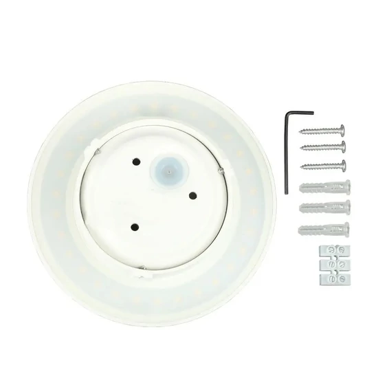 VT-743 9W WALL LIGHT WITH BRIDGELUX CHIP 4000K WHITE ROUND