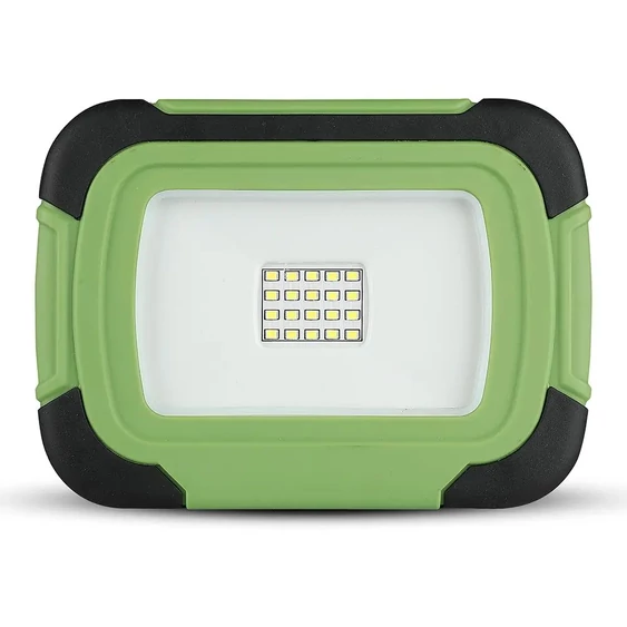 10W LED Floodlight Rechargeable SAMSUNG CHIP USB + SOS Function IP44 6400
