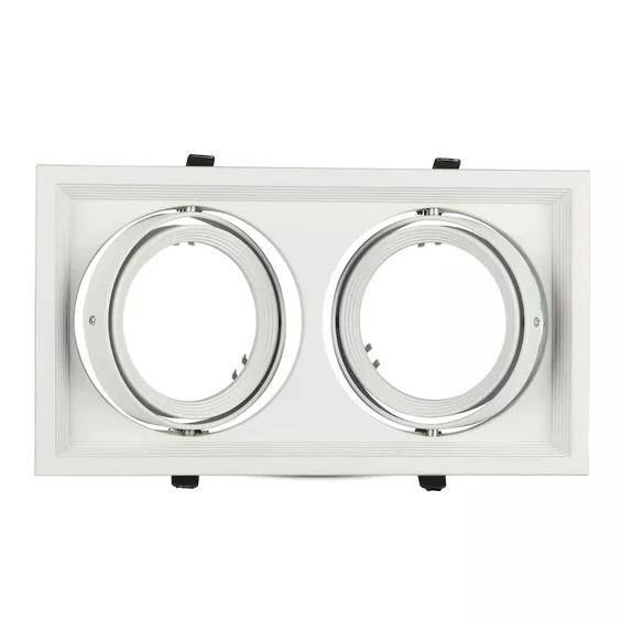 2xAR111 Fitting White