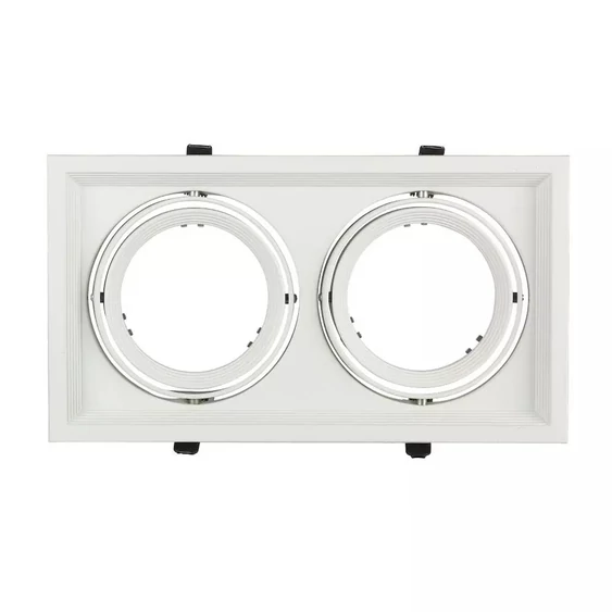 2xAR111 Fitting White