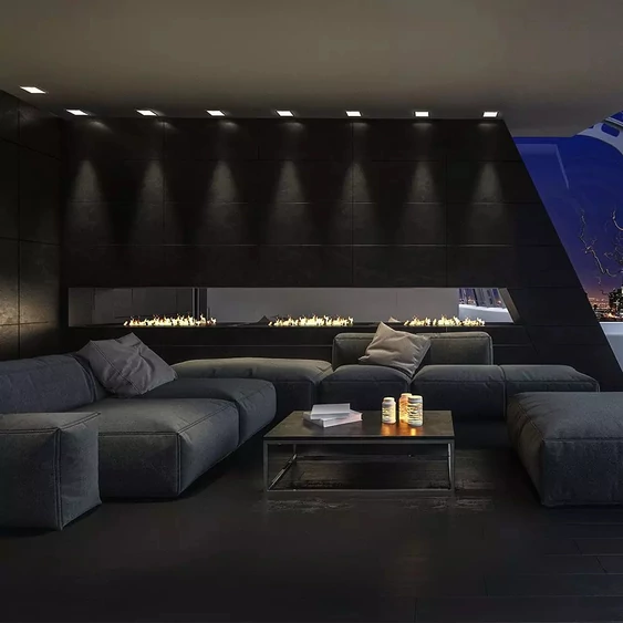 1xAR111 Fitting Black