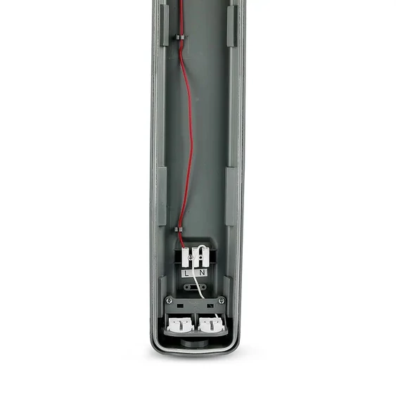V-TAC armatúra 2 db LED fénycsővel 150cm 40W IP65 természetes fehér - SKU 6388