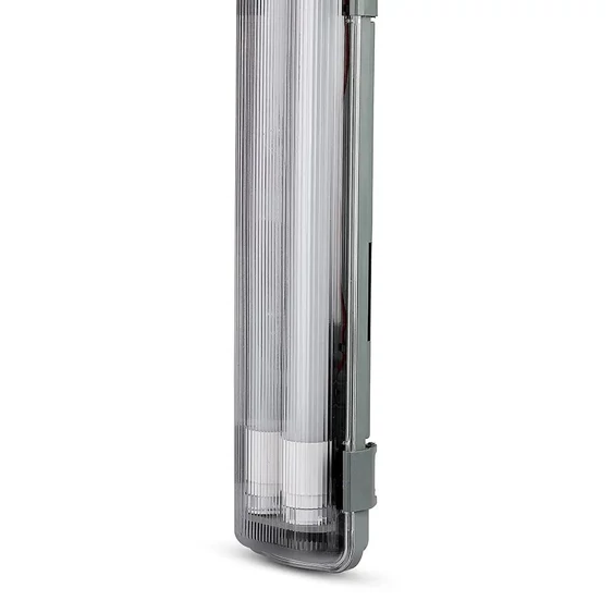 V-TAC armatúra 2 db LED fénycsővel 150cm 40W IP65 természetes fehér - SKU 6388