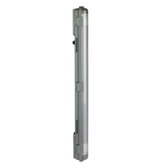 V-TAC armatúra 2 db LED fénycsővel 60cm 20W IP65 hideg fehér - SKU 6466