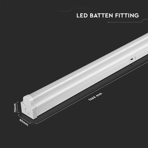 VT-8-55 50W LED BATTEN FITTING-150CM SAMSUNG CHIP CCT:3IN1(6000LM)